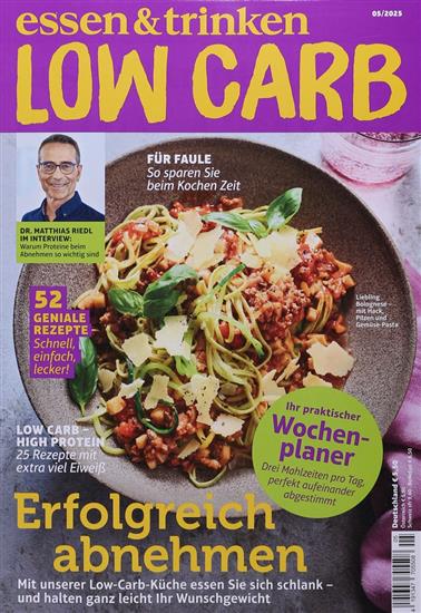 Essen & Trinken Low Carb Ausgabe 2025005