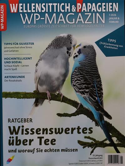 WP Wellensittich & Papageien Magazin Ausgabe 2026001