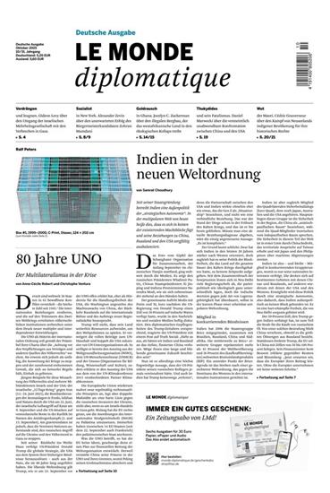 Le Monde diplomatique (D) Ausgabe 2025010