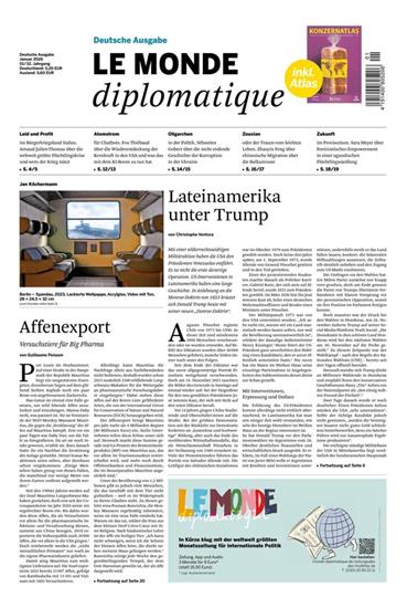 Le Monde diplomatique (D) Ausgabe 2026001