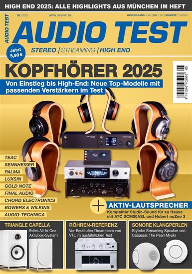 Audio Test Ausgabe 2025005