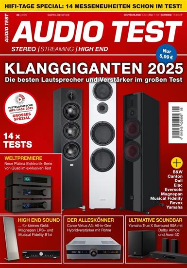 Audio Test Ausgabe 2025008