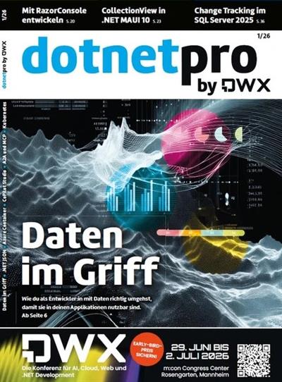 Dotnetpro Ausgabe 2026001