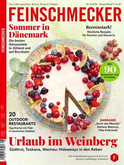 DER FEINSCHMECKER Ausgabe 2026008