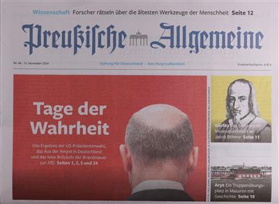 Preußische Allgemeine Zeitung Ausgabe 2024046
