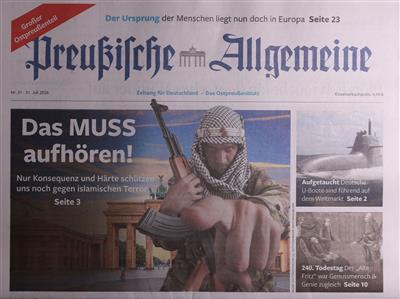 Preußische Allgemeine Zeitung Ausgabe 2026031