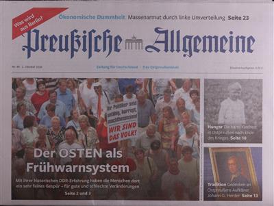 Preußische Allgemeine Zeitung Ausgabe 2026040