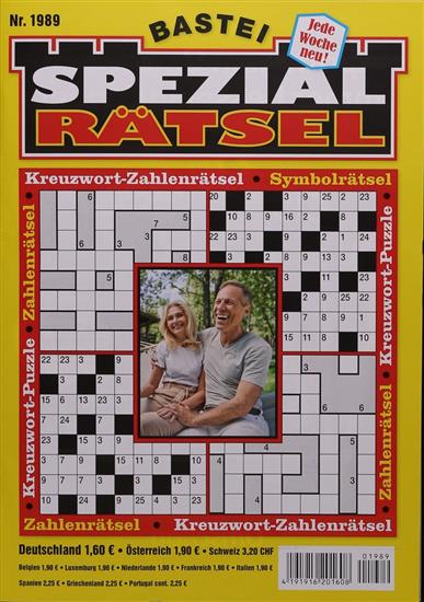 Spezialrätsel Ausgabe 20251989