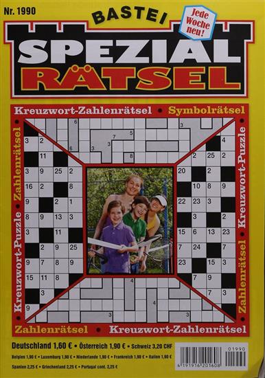 Spezialrätsel Ausgabe 20251990