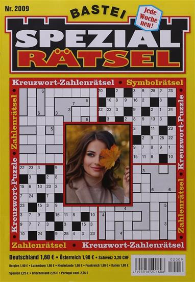 Spezialrätsel Ausgabe 20252009
