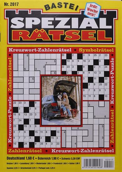 Spezialrätsel Ausgabe 20262017