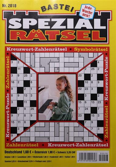 Spezialrätsel Ausgabe 20262018