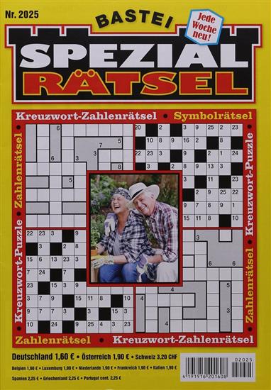 Spezialrätsel Ausgabe 20262025