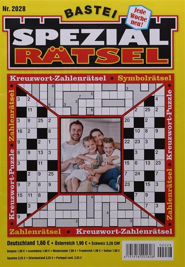 Spezialrätsel Ausgabe 20262028