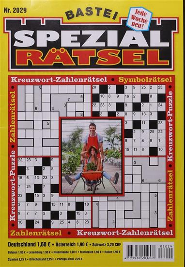 Spezialrätsel Ausgabe 20262029