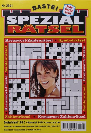 Spezialrätsel Ausgabe 20262041