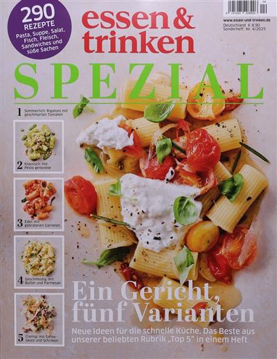 Essen & Trinken Spezial SH Ausgabe 2025004