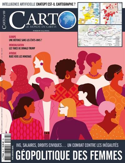 CARTO Le monde en cartes Ausgabe 2025089