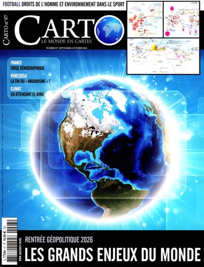 CARTO Le monde en cartes Ausgabe 2026097