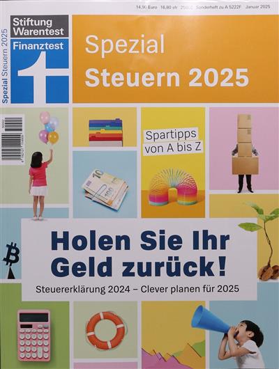 Stiftung Warentest Finanzen Spezialhefte Ausgabe 2025002