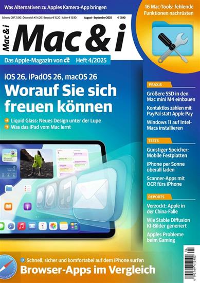 Mac & I Ausgabe 2025004
