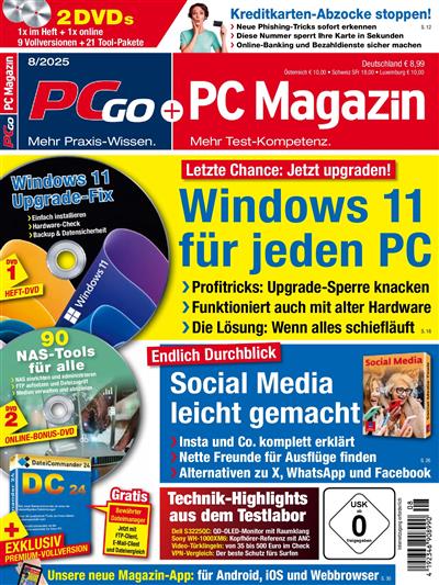 PC GO + PC Magazin Ausgabe 2025008