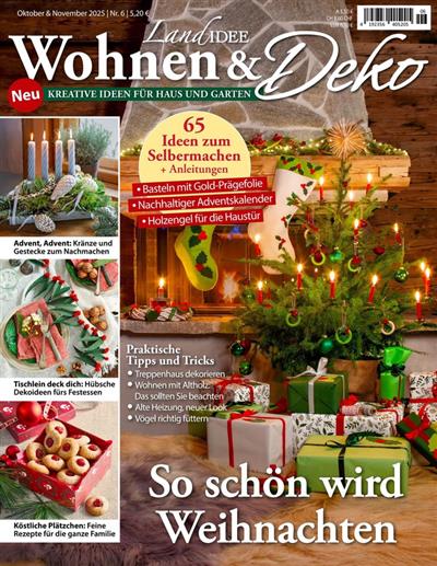 Landidee Wohnen und Deko Ausgabe 2025006