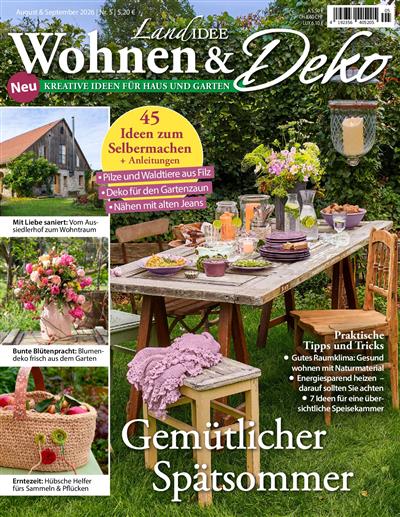 Landidee Wohnen und Deko Ausgabe 2026005