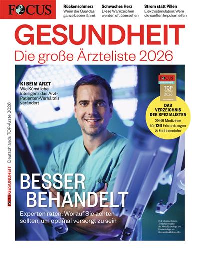 Focus Gesundheit Ausgabe 2026001