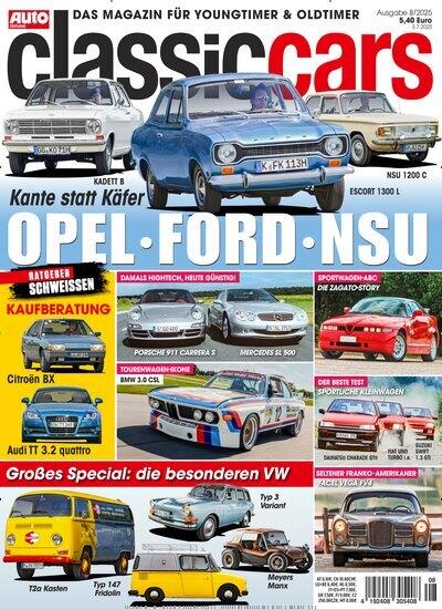 Classic Cars Auto Zeitung Ausgabe 2025008