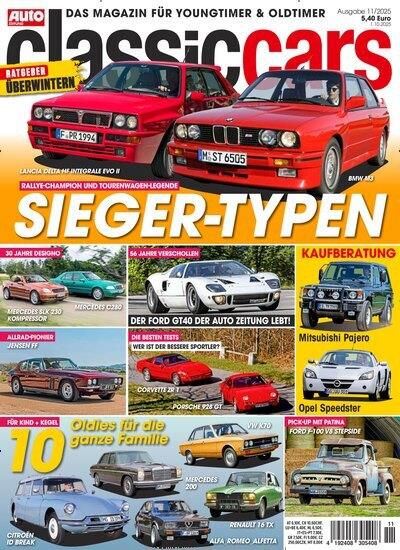 Classic Cars Auto Zeitung Ausgabe 2025011