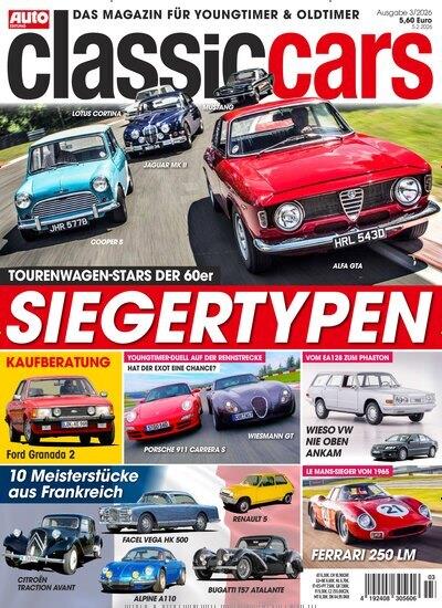 Classic Cars Auto Zeitung Ausgabe 2026003
