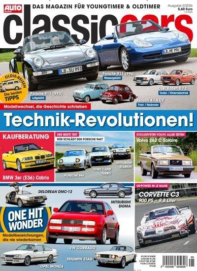 Classic Cars Auto Zeitung Ausgabe 2026005