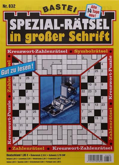 Spezialrätsel - Grosse Schrift Ausgabe 2026832