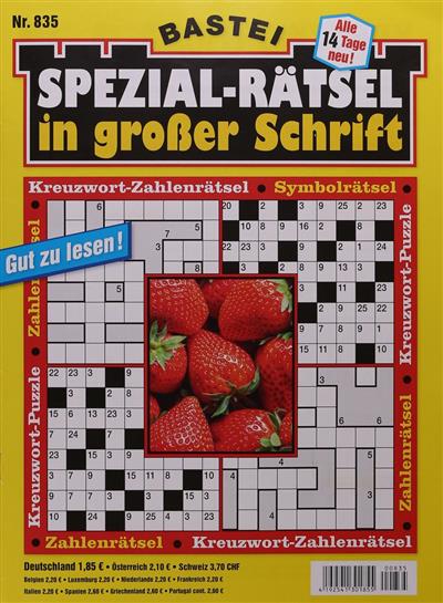 Spezialrätsel - Grosse Schrift Ausgabe 2026835