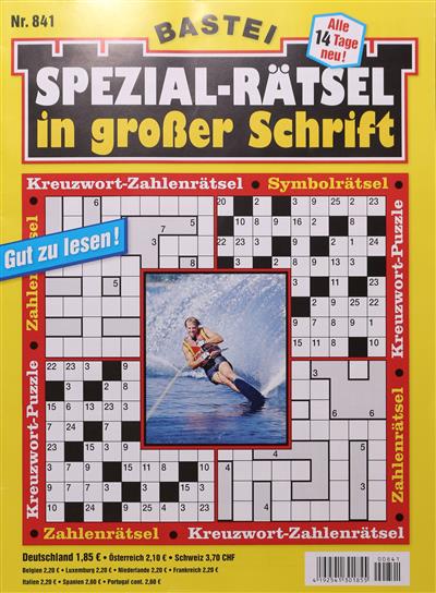 Spezialrätsel - Grosse Schrift Ausgabe 2026841