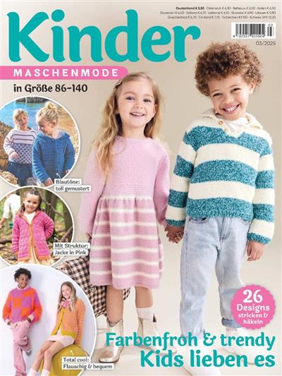 Kinder Maschenmode Ausgabe 2025003