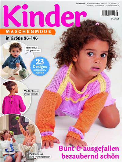 Kinder Maschenmode Ausgabe 2026001