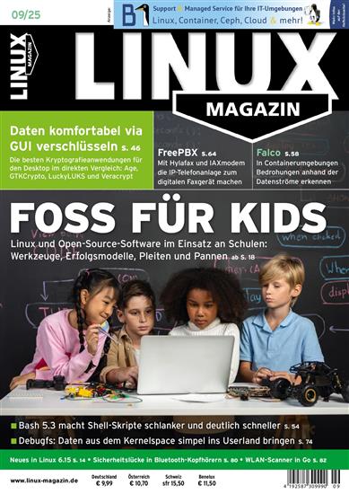 Linux Magazin Ausgabe 2025009