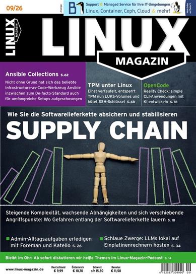Linux Magazin Ausgabe 2026009