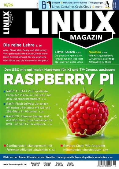 Linux Magazin Ausgabe 2026010