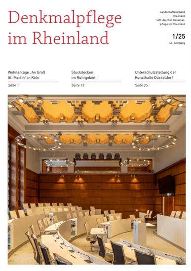 Denkmalpflege im Rheinland Ausgabe 2025001