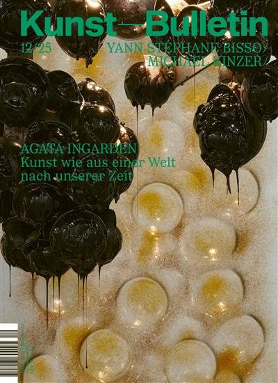 Kunstbulletin Ausgabe 2025012