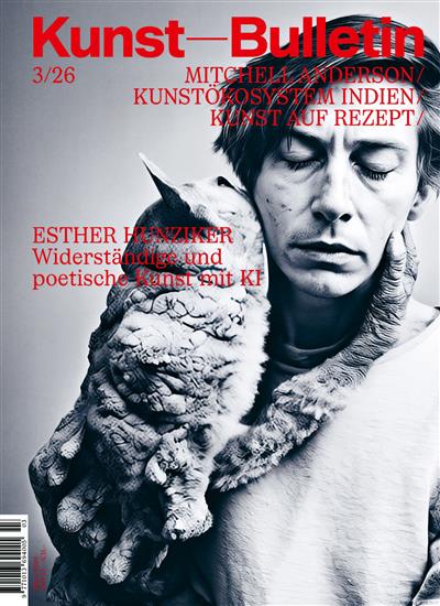 Kunstbulletin Ausgabe 2026003