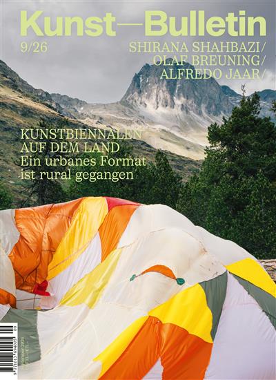 Kunstbulletin Ausgabe 2026009