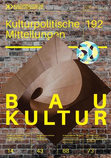 Kulturpolitische Mitteilungen Ausgabe 2026192