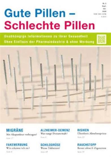 Gute Pillen - Schlechte Pillen Ausgabe 2026005