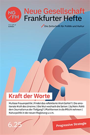 NEUE GESELLSCHAFT FRANKFURTER HEFTE Ausgabe 2025006