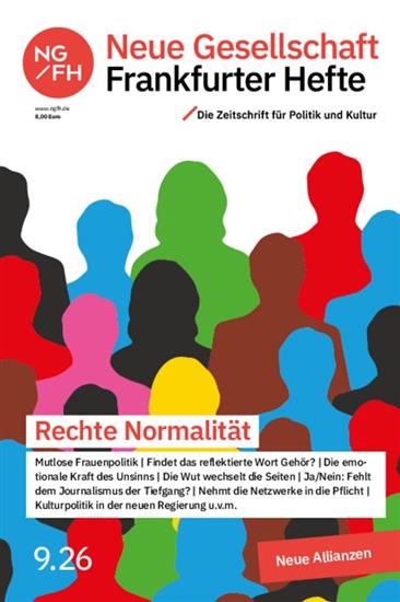 NEUE GESELLSCHAFT FRANKFURTER HEFTE Ausgabe 2026009