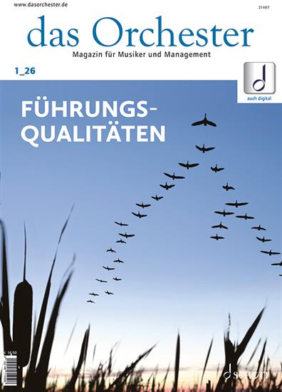 Das Orchester Ausgabe 2026001